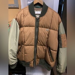 Lacoste Color block Bomber jacket